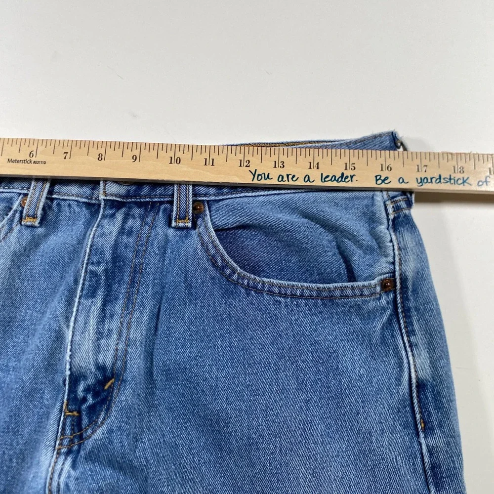 Levi's 505 Regular Fit Straight Leg Jeans Mens 34x29 Medium Wash Blue‎ Denim